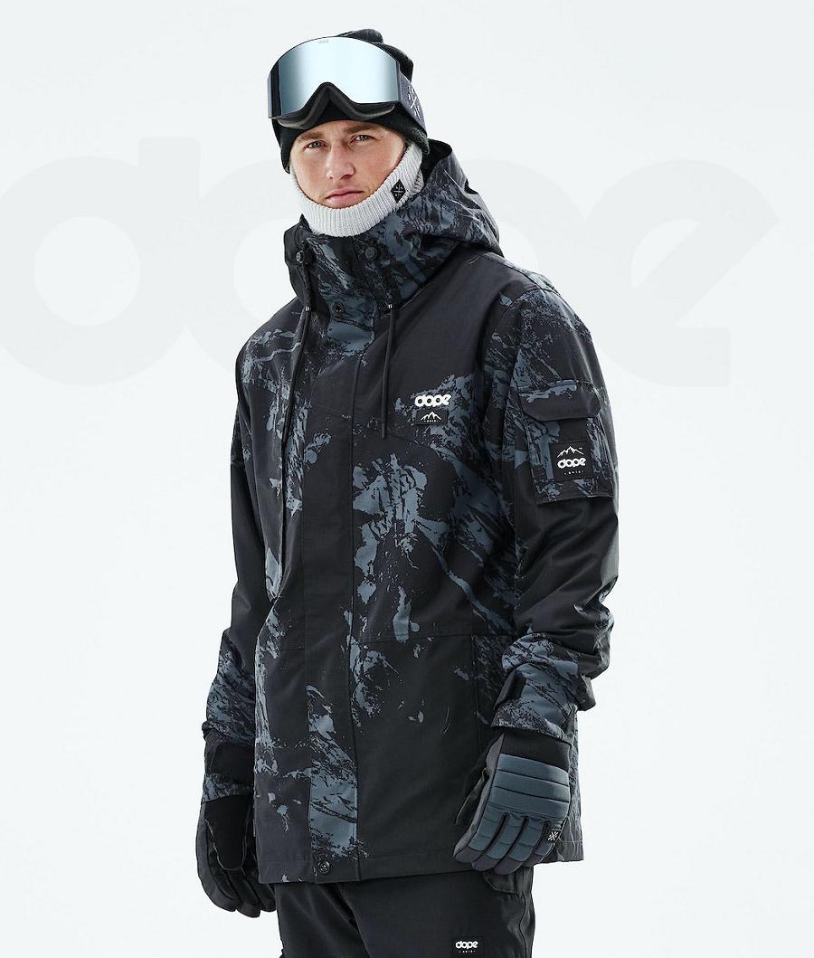 Blue Men\'s Dope Adept 2021 Snowboard Jackets | NZ_D1906