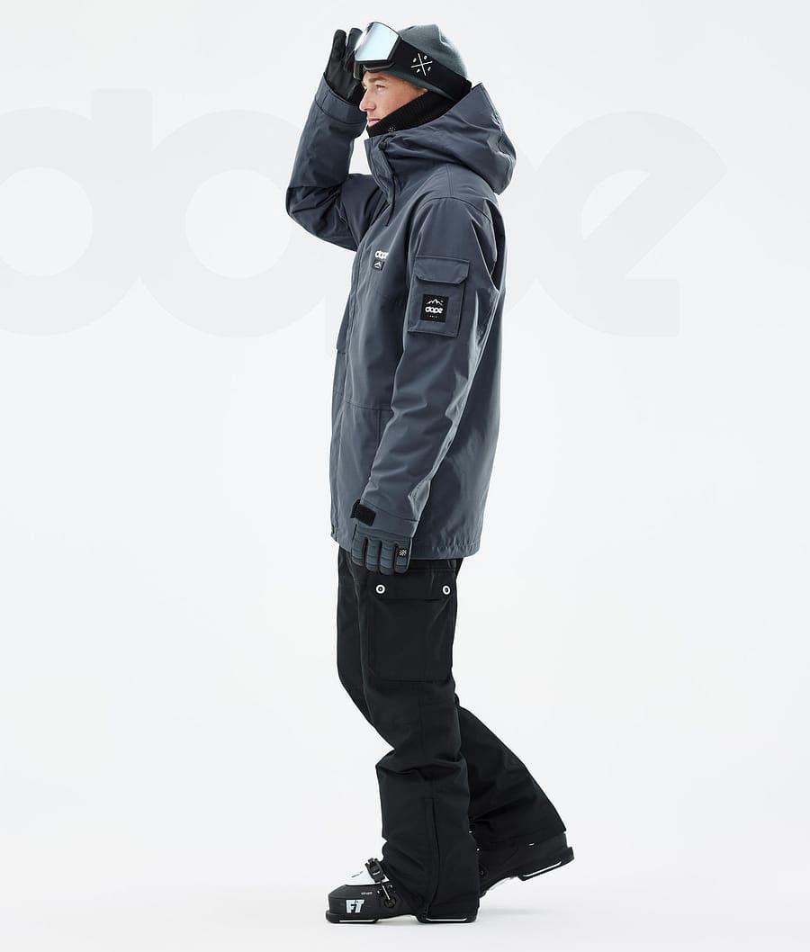 Blue Men's Dope Adept Ski Jackets | NZ_D2393