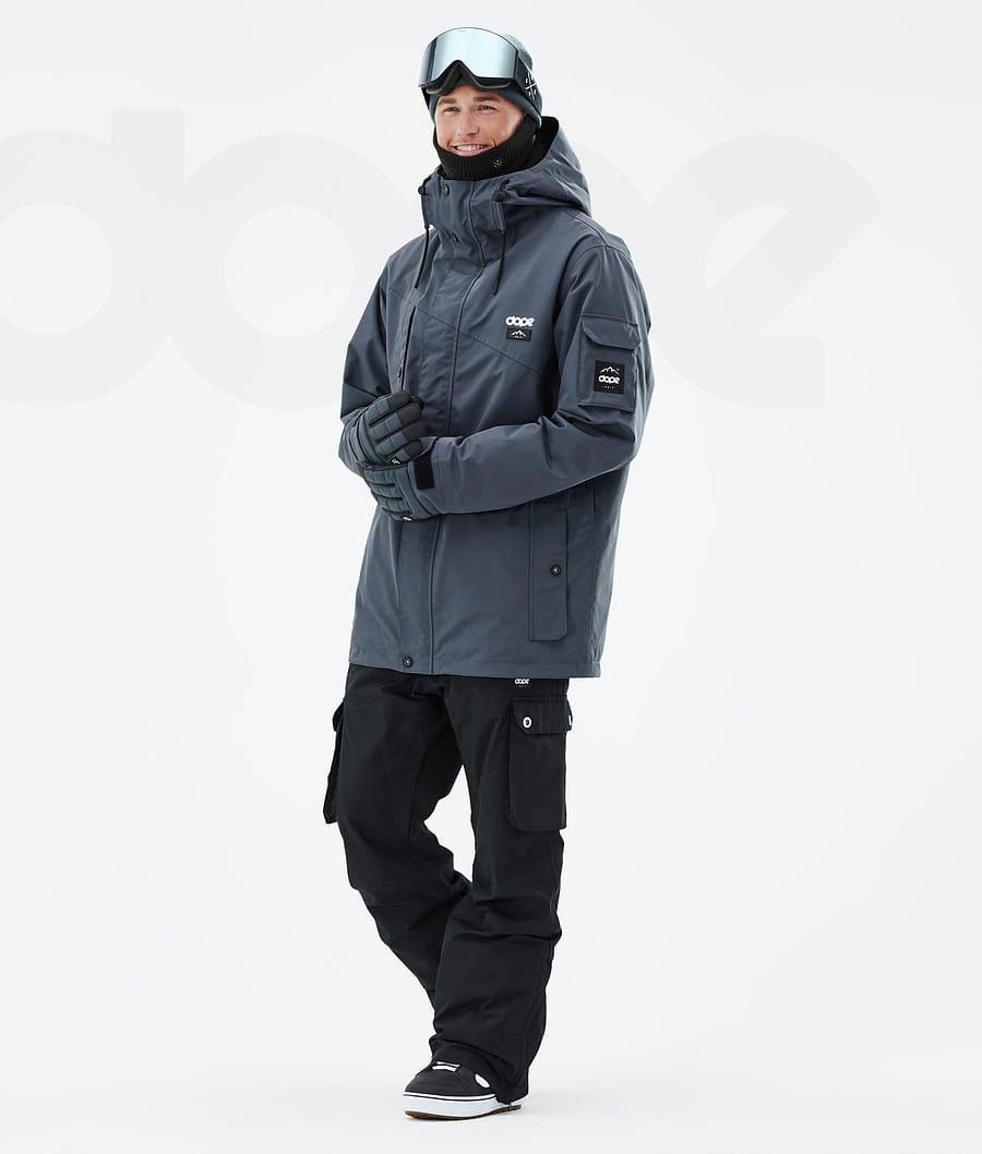 Blue Men's Dope Adept Snowboard Jackets | NZ_D1362