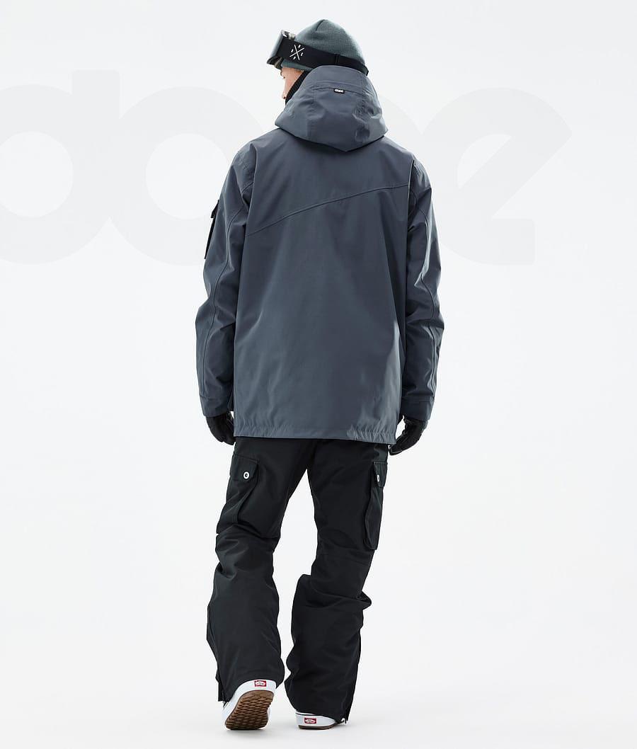 Blue Men's Dope Adept Snowboard Jackets | NZ_D1362