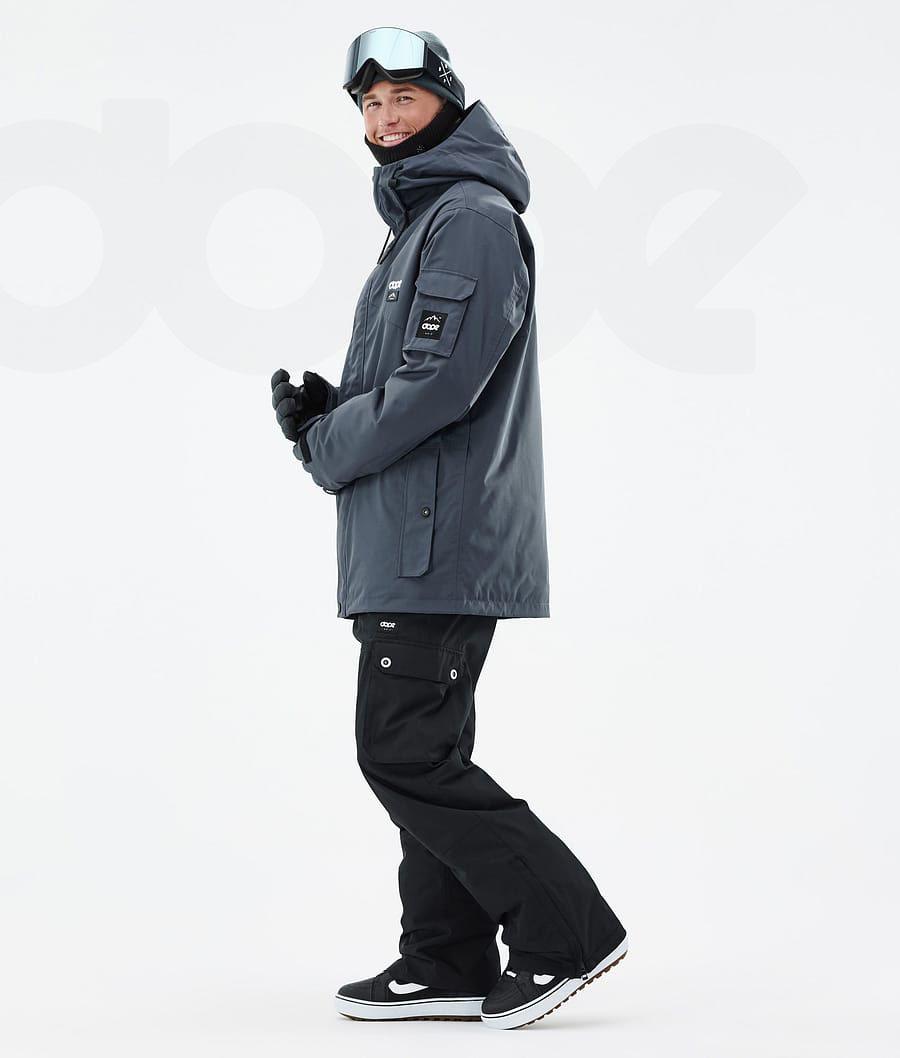 Blue Men's Dope Adept Snowboard Jackets | NZ_D1362