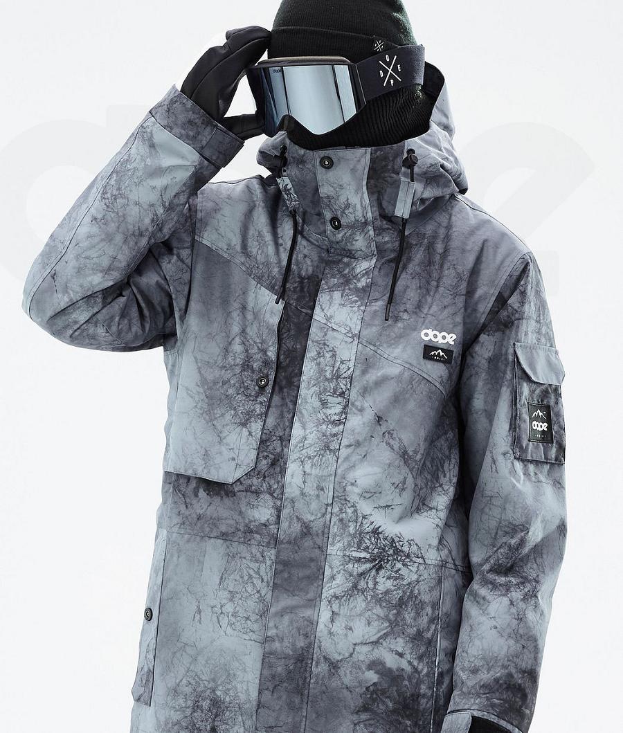Blue Men's Dope Adept Snowboard Jackets | NZ_D1688