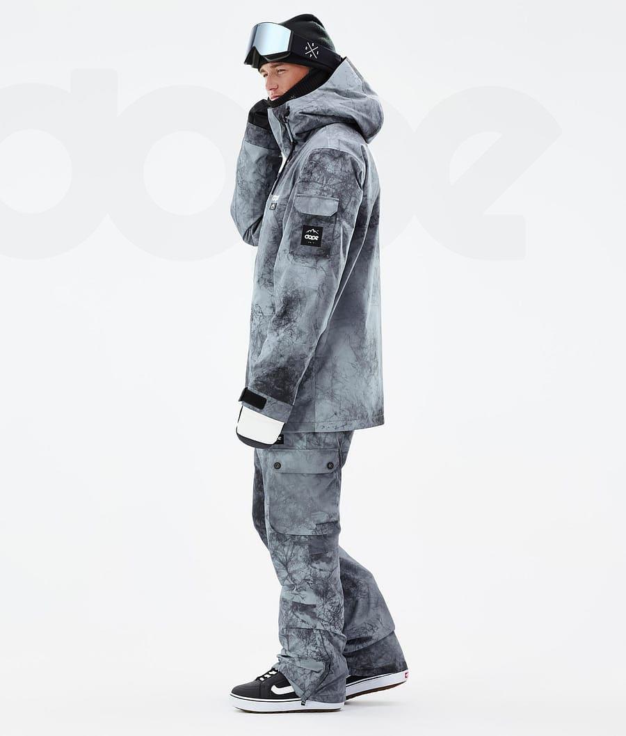 Blue Men's Dope Adept Snowboard Jackets | NZ_D1688