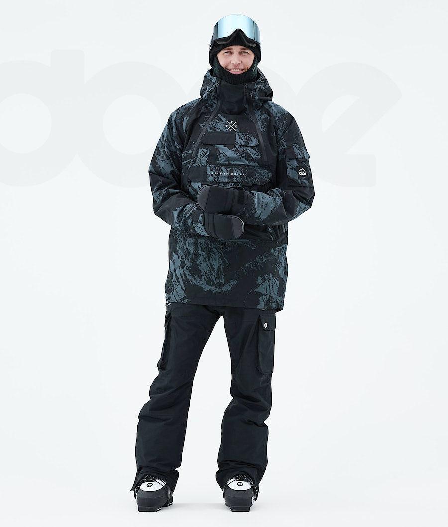 Blue Men's Dope Akin 2021 Ski Jackets | NZ_D2155