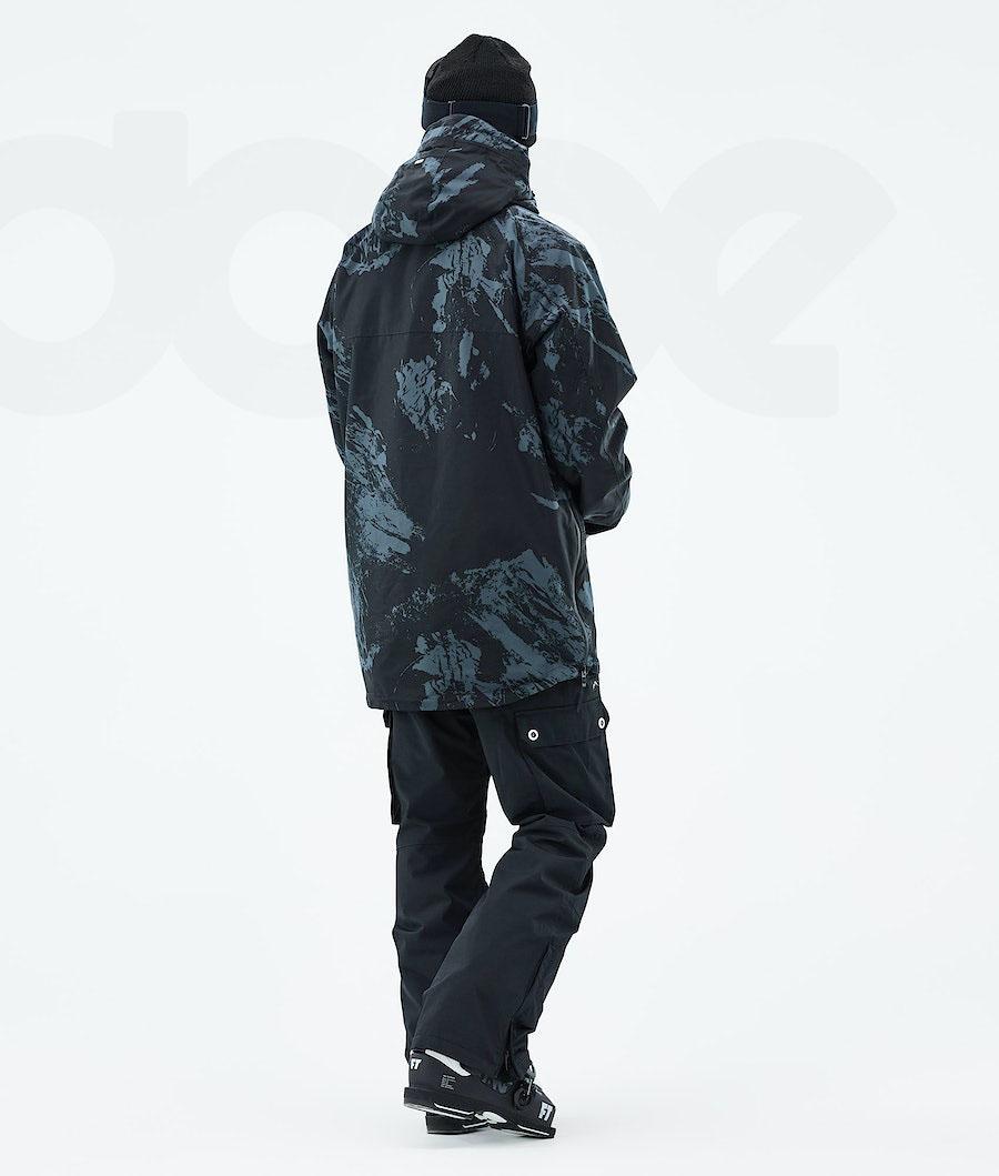 Blue Men's Dope Akin 2021 Ski Jackets | NZ_D2155