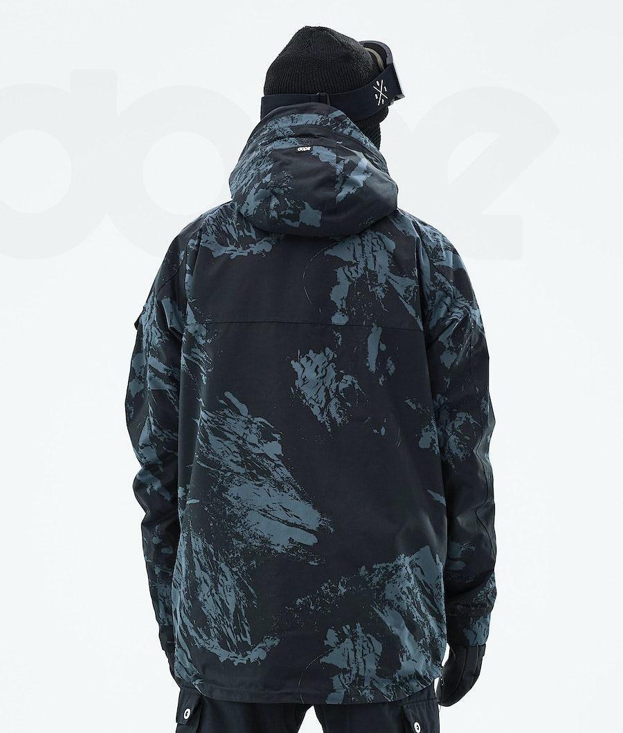 Blue Men's Dope Akin 2021 Snowboard Jackets | NZ_D2383