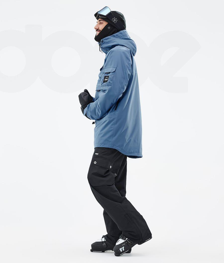 Blue Men's Dope Akin Ski Jackets | NZ_D1249