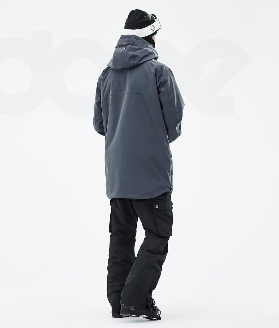 Blue Men's Dope Akin Ski Jackets | NZ_D1620