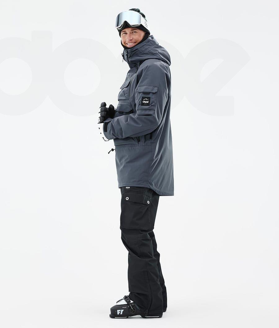 Blue Men's Dope Akin Ski Jackets | NZ_D1620