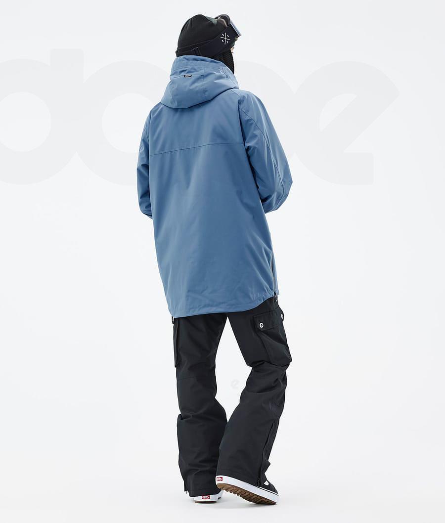 Blue Men's Dope Akin Snowboard Jackets | NZ_D1476