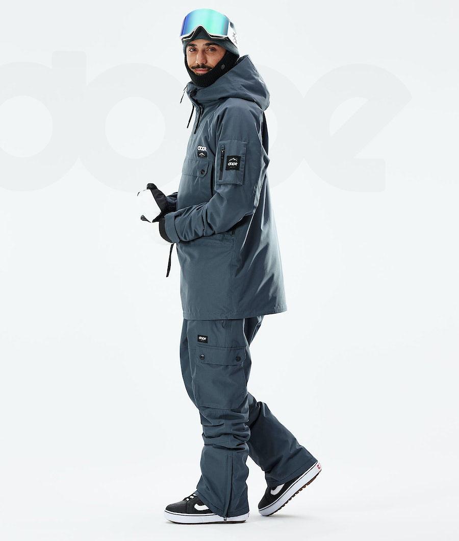 Blue Men's Dope Annok 2021 Snowboard Jackets | NZ_D1463