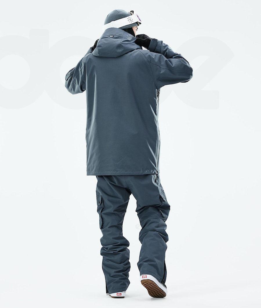 Blue Men's Dope Annok 2021 Snowboard Jackets | NZ_D1463