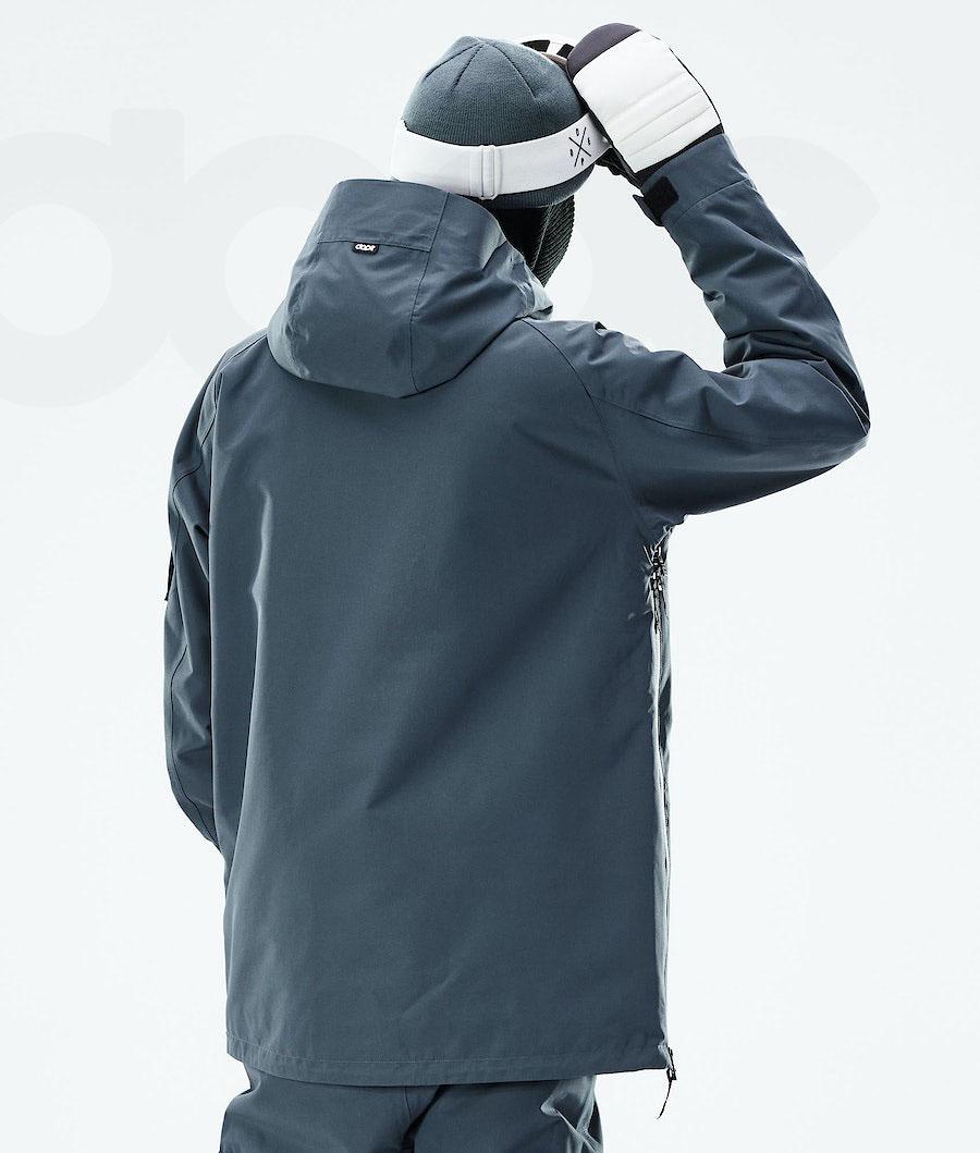 Blue Men's Dope Annok 2021 Snowboard Jackets | NZ_D1463