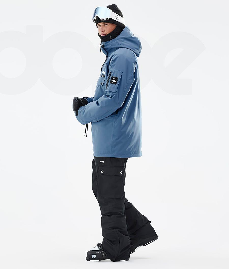 Blue Men's Dope Annok Ski Jackets | NZ_D1330