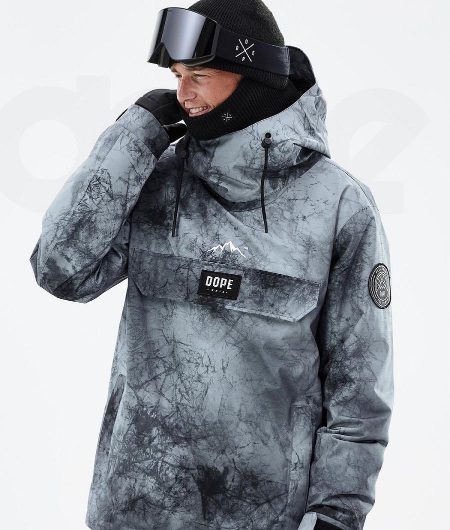Blue Men's Dope Blizzard Ski Jackets | NZ_D1244