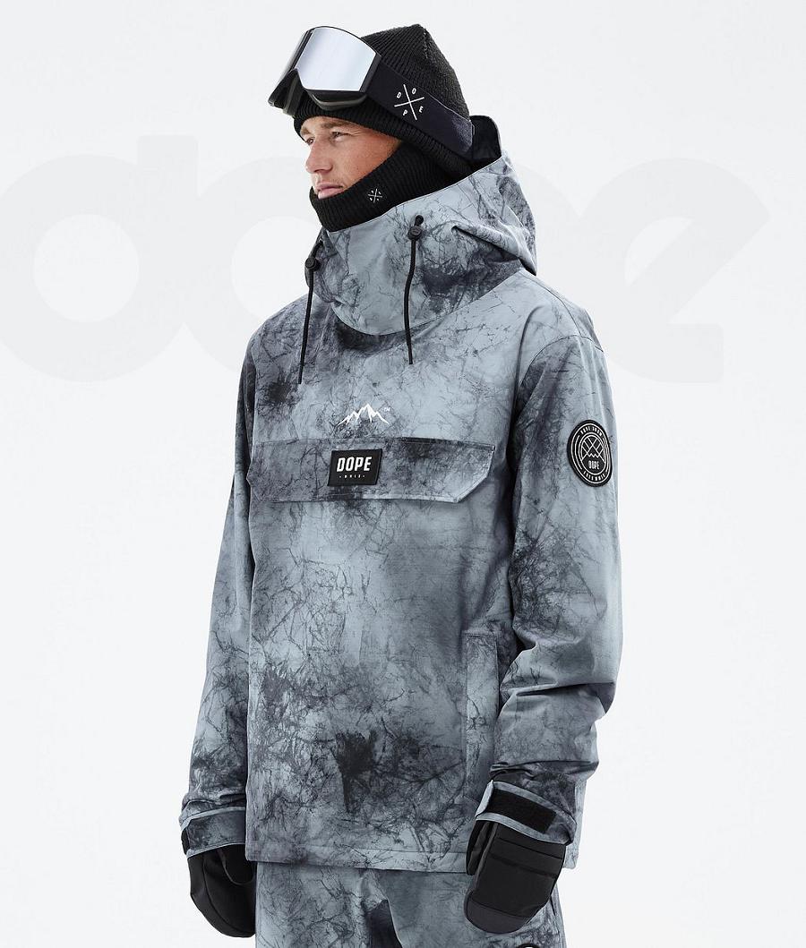 Blue Men\'s Dope Blizzard Ski Jackets | NZ_D1244