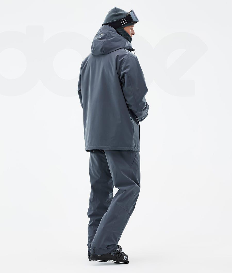 Blue Men's Dope Blizzard Ski Jackets | NZ_D1801