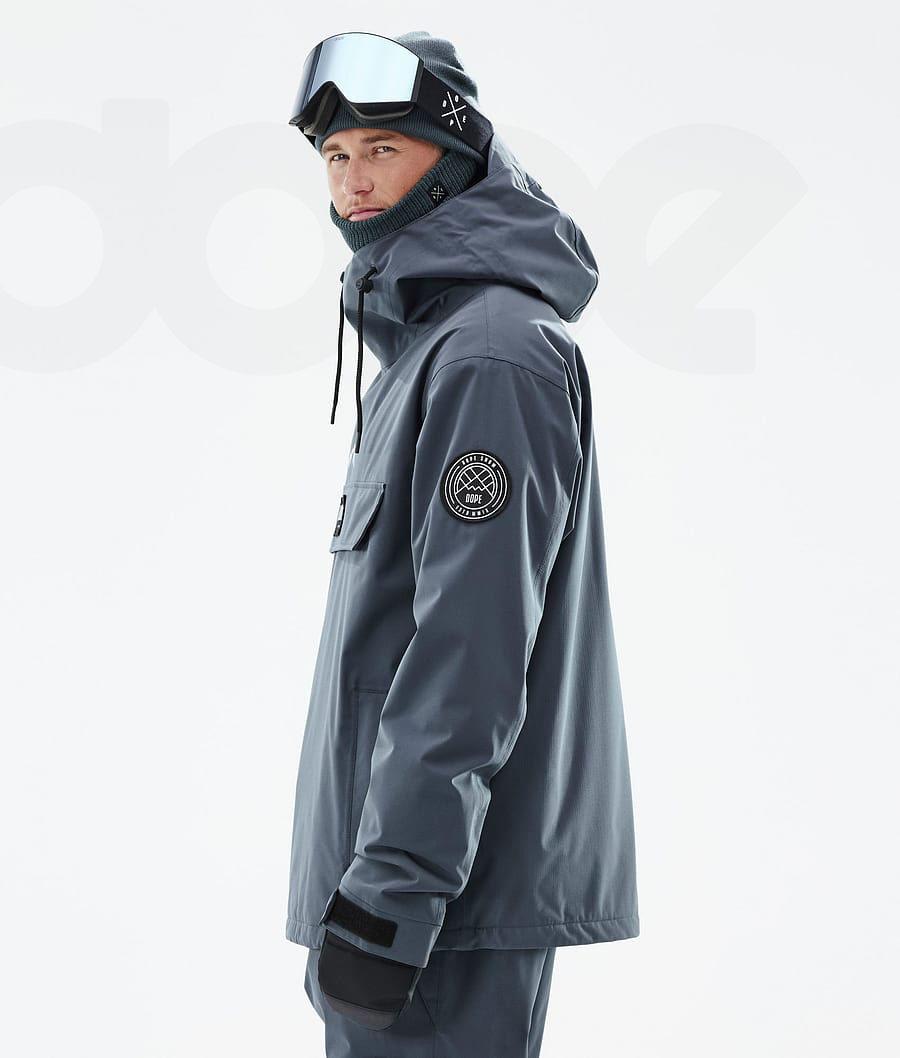 Blue Men's Dope Blizzard Ski Jackets | NZ_D1801