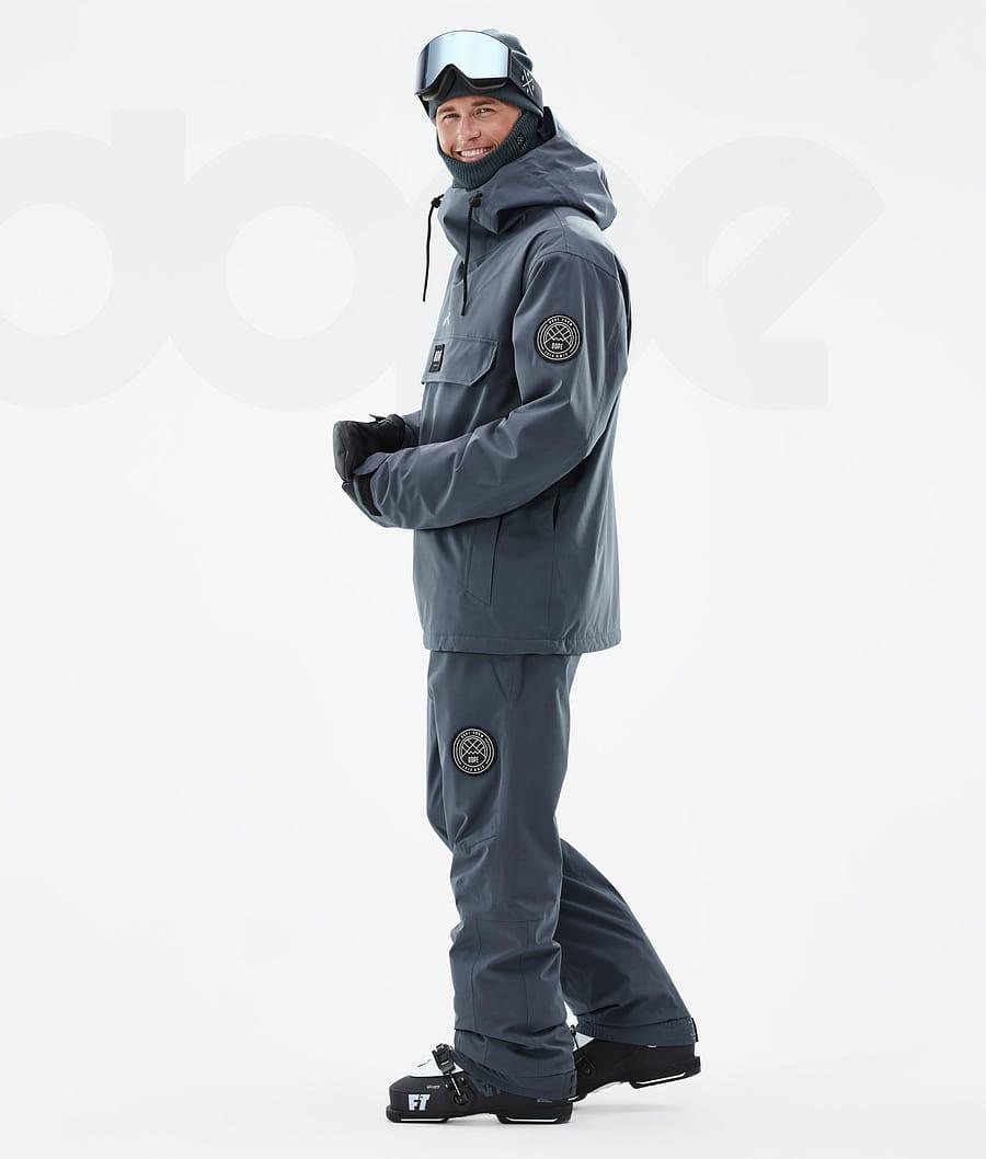 Blue Men's Dope Blizzard Ski Jackets | NZ_D1801