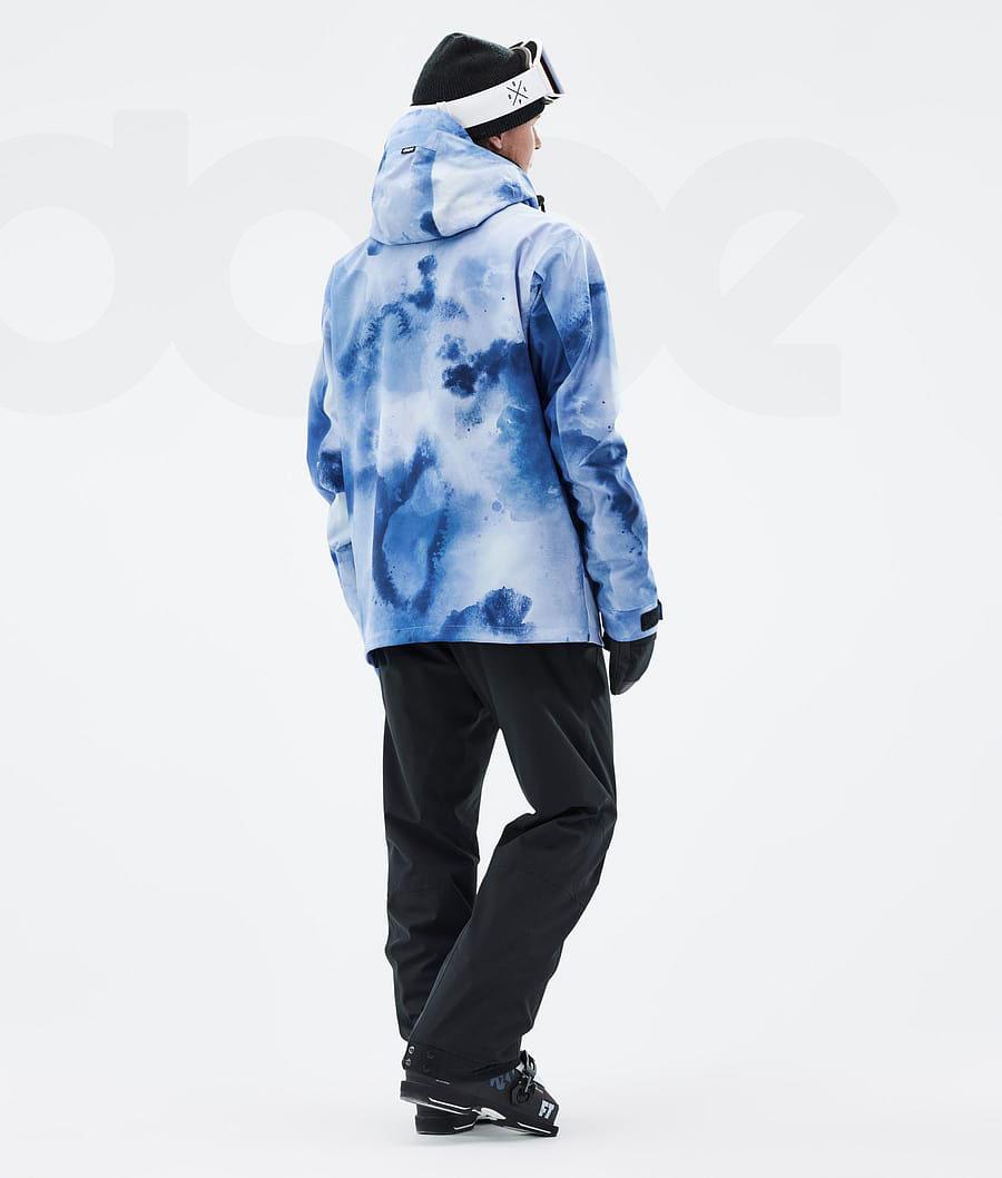 Blue Men's Dope Blizzard Ski Jackets | NZ_D2227