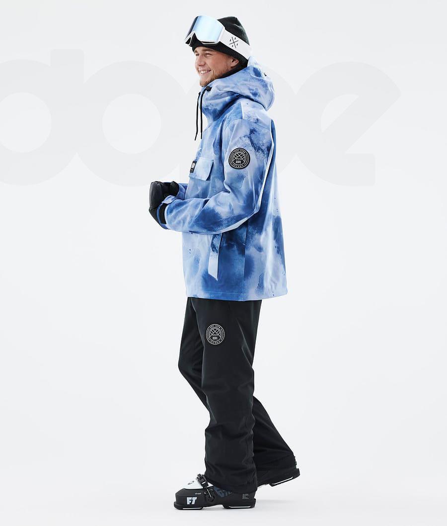 Blue Men's Dope Blizzard Ski Jackets | NZ_D2227