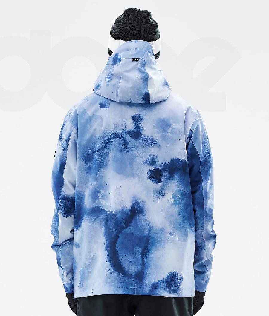 Blue Men's Dope Blizzard Ski Jackets | NZ_D2227