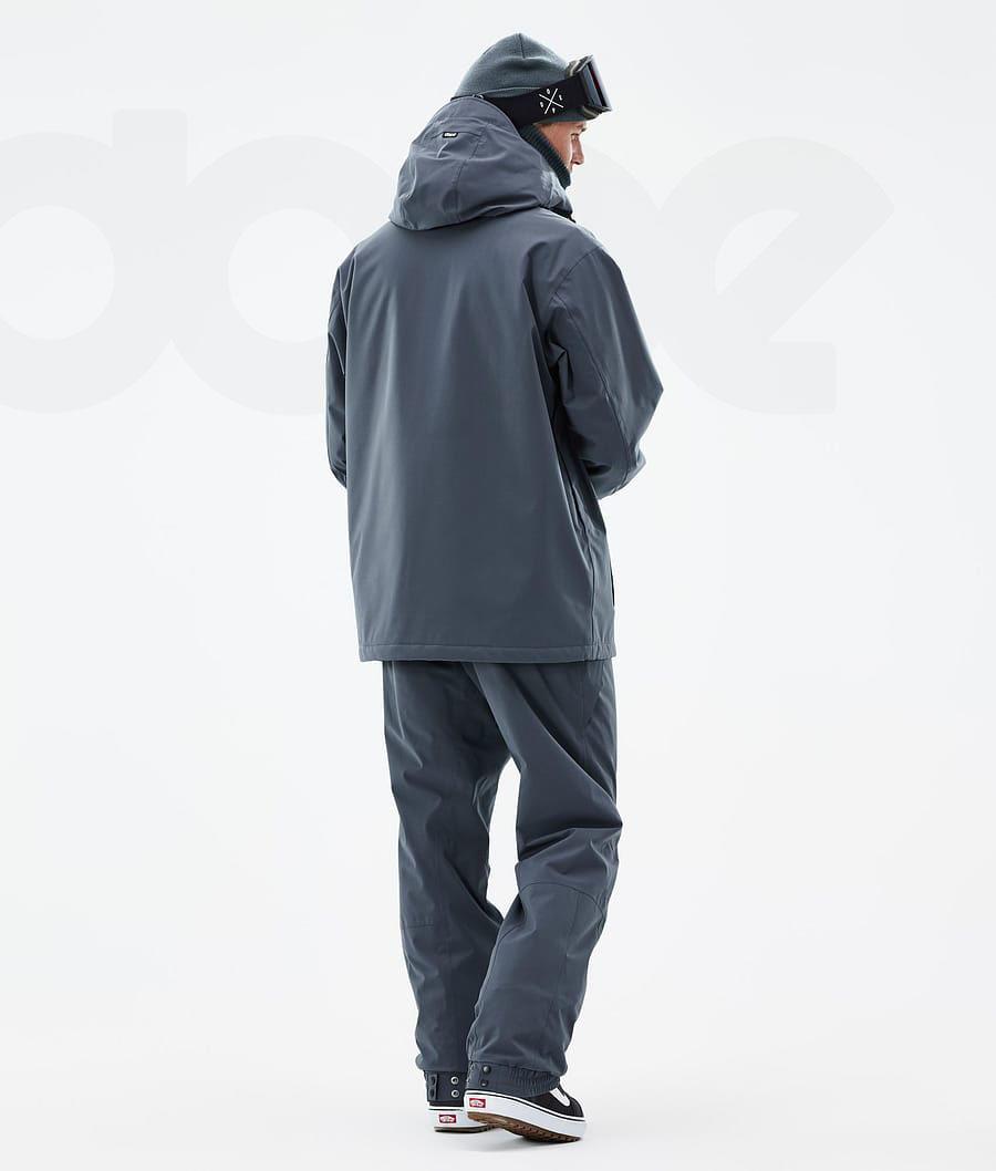 Blue Men's Dope Blizzard Snowboard Jackets | NZ_D1675