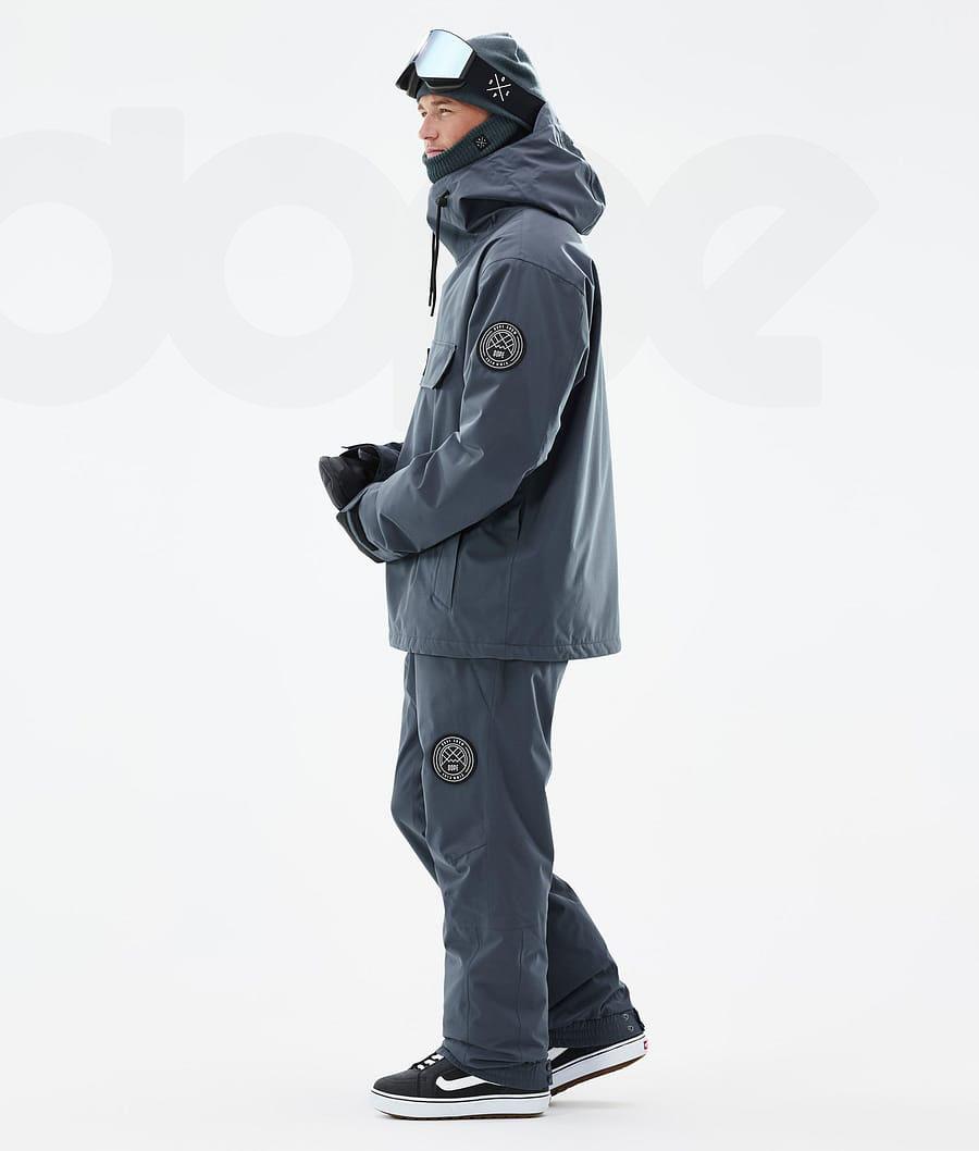 Blue Men's Dope Blizzard Snowboard Jackets | NZ_D1675