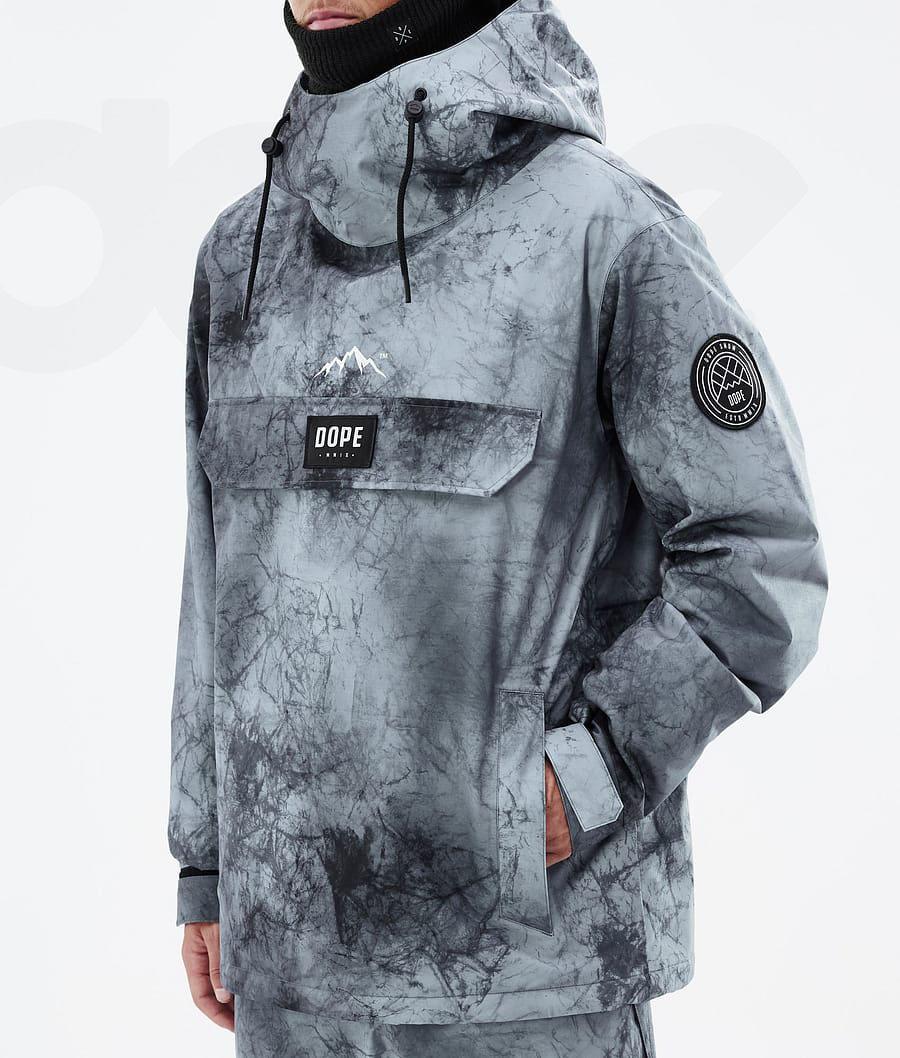 Blue Men's Dope Blizzard Snowboard Jackets | NZ_D1774