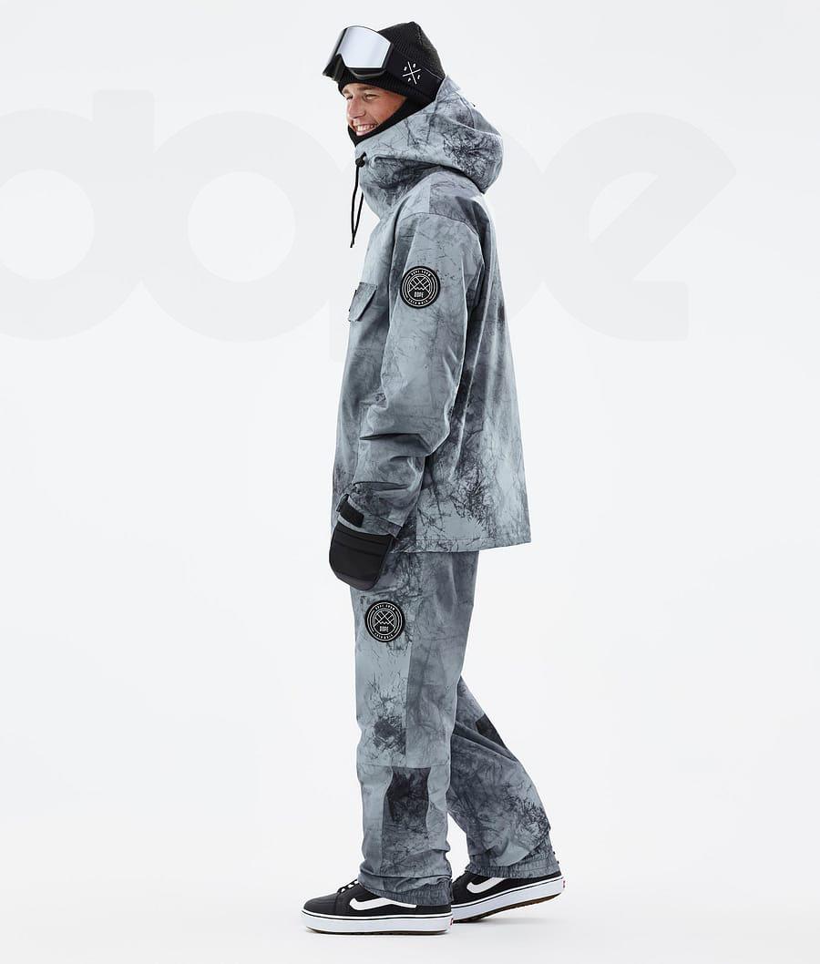 Blue Men's Dope Blizzard Snowboard Jackets | NZ_D1774