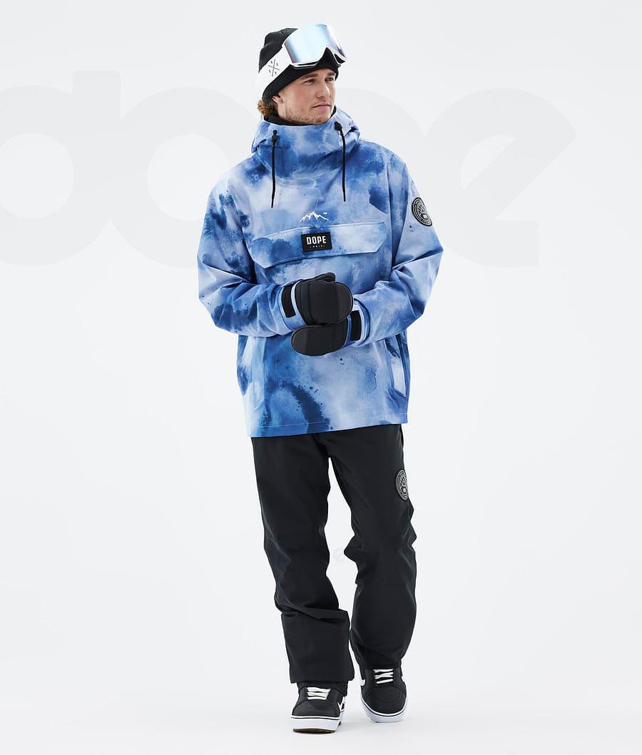 Blue Men's Dope Blizzard Snowboard Jackets | NZ_D1833