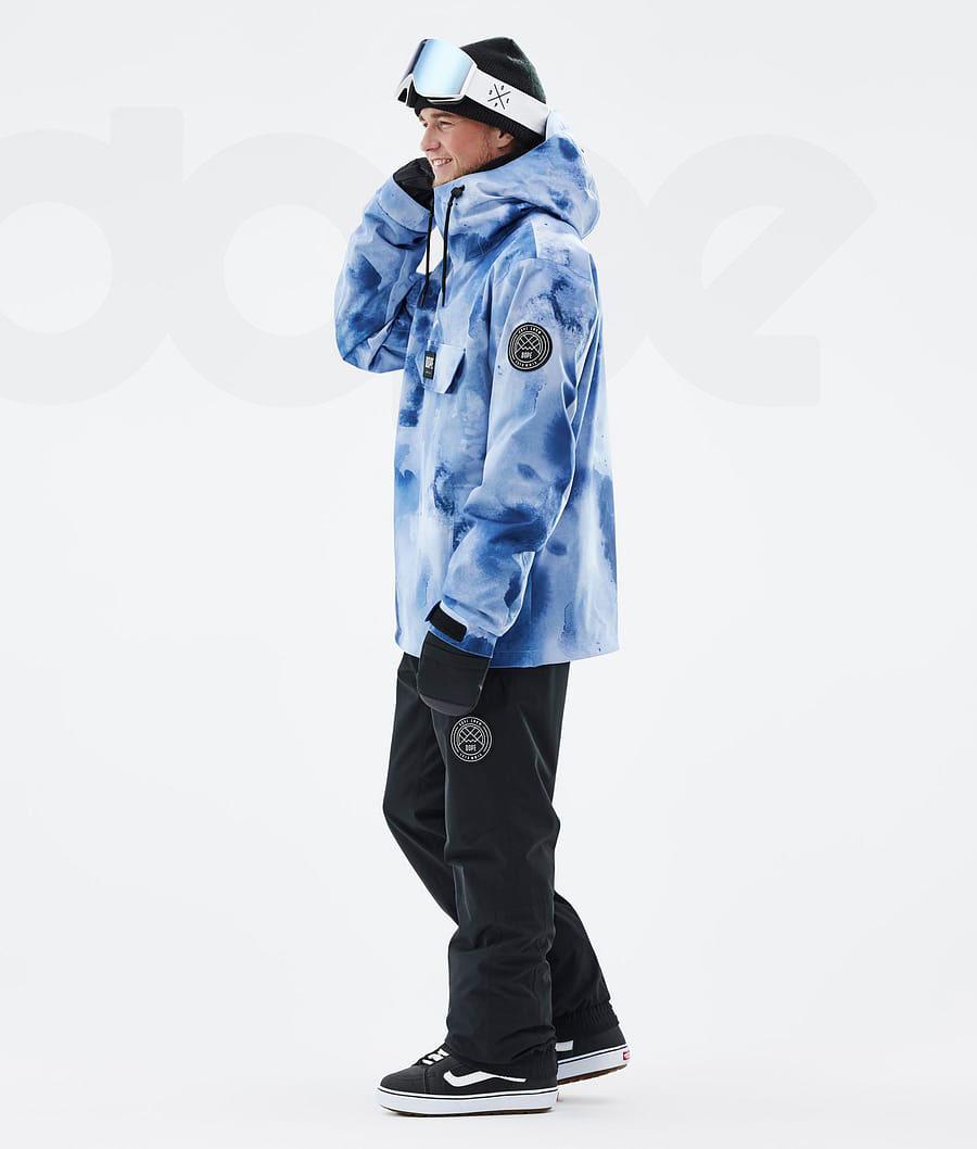 Blue Men's Dope Blizzard Snowboard Jackets | NZ_D1833