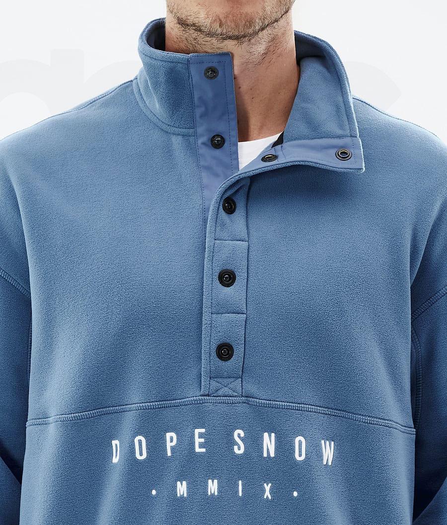 Blue Men's Dope Comfy Fleece | NZ_D1567
