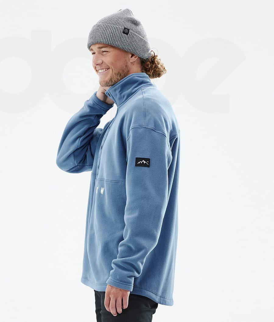 Blue Men's Dope Comfy Fleece | NZ_D1567