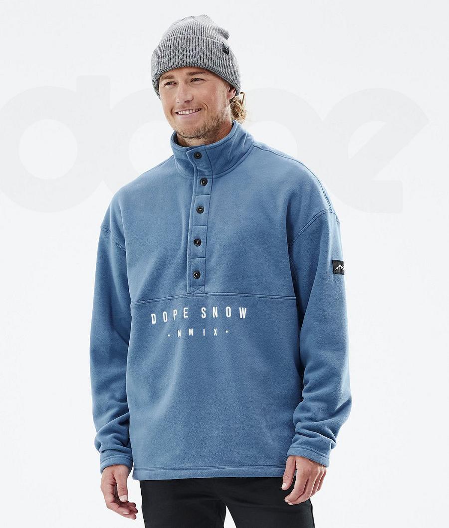 Blue Men\'s Dope Comfy Fleece | NZ_D1567