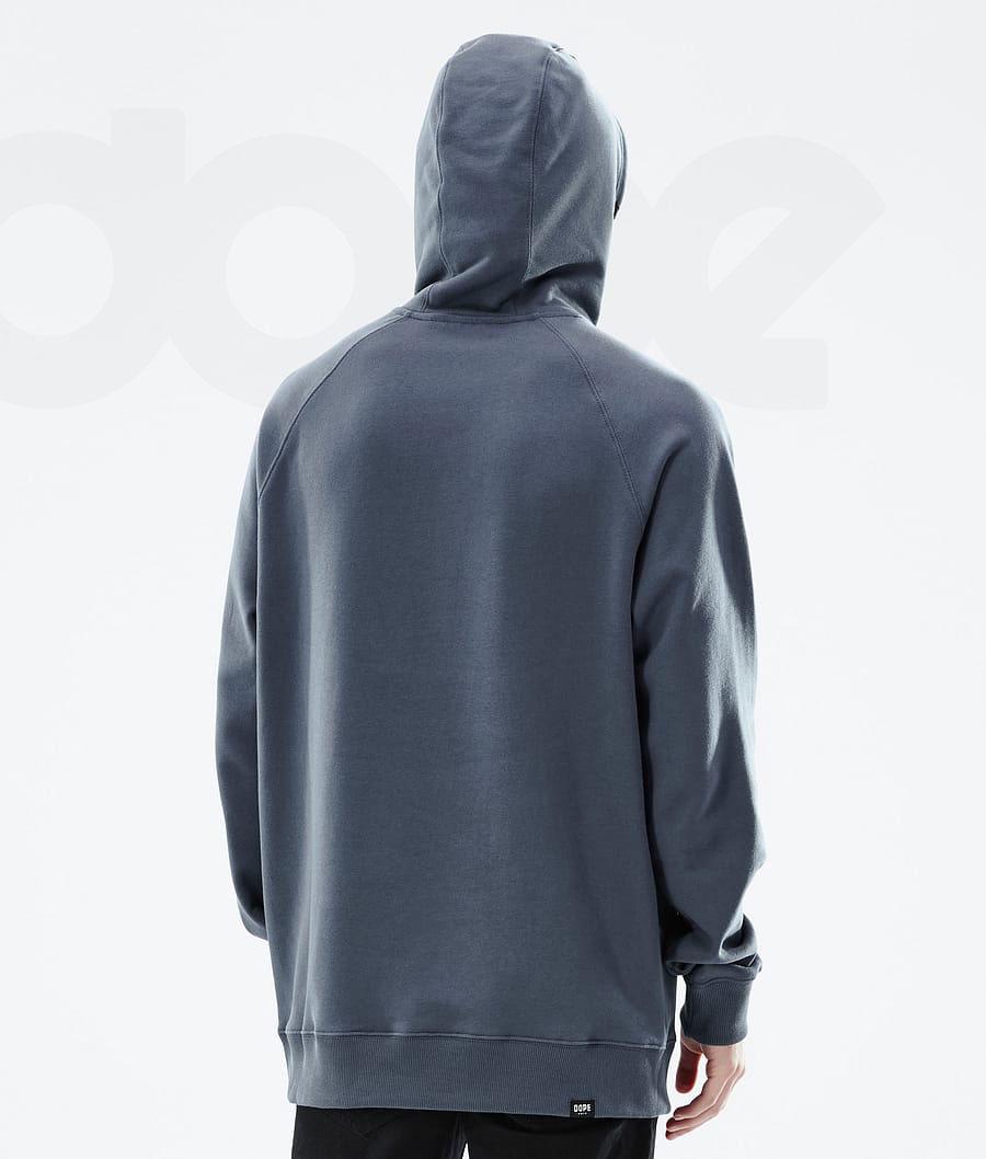 Blue Men's Dope Common Hoodies | NZ_D1296