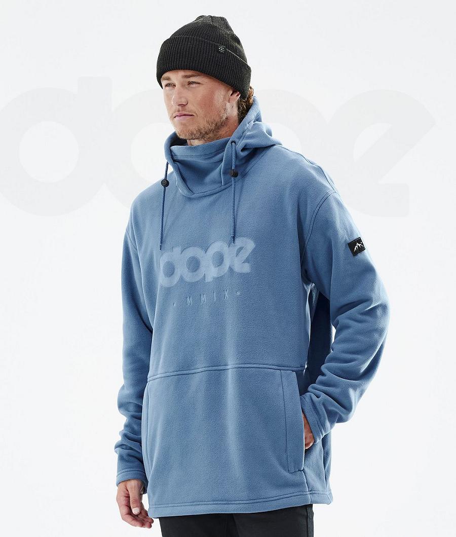 Blue Men\'s Dope Cozy II Fleece | NZ_D1371