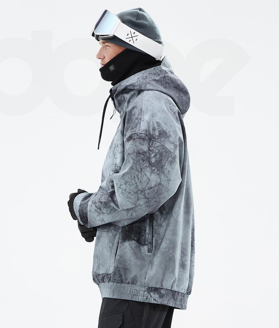 Blue Men's Dope Cyclone Ski Jackets | NZ_D1290