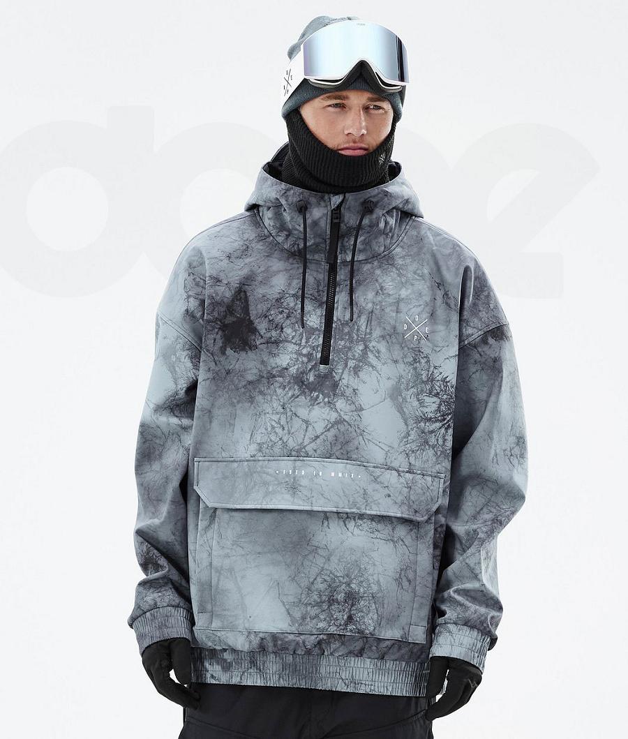 Blue Men\'s Dope Cyclone Ski Jackets | NZ_D1290