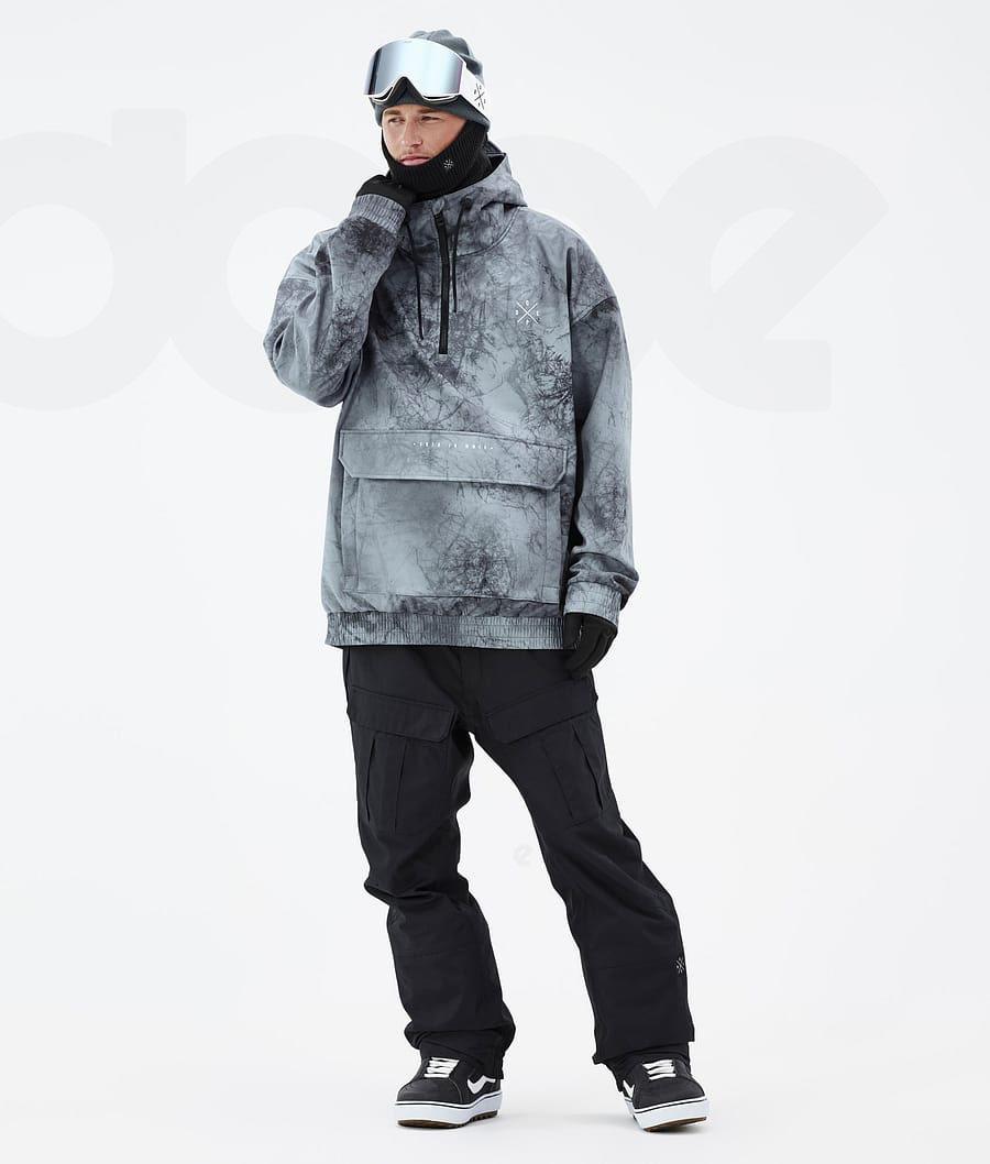 Blue Men's Dope Cyclone Snowboard Jackets | NZ_D2029