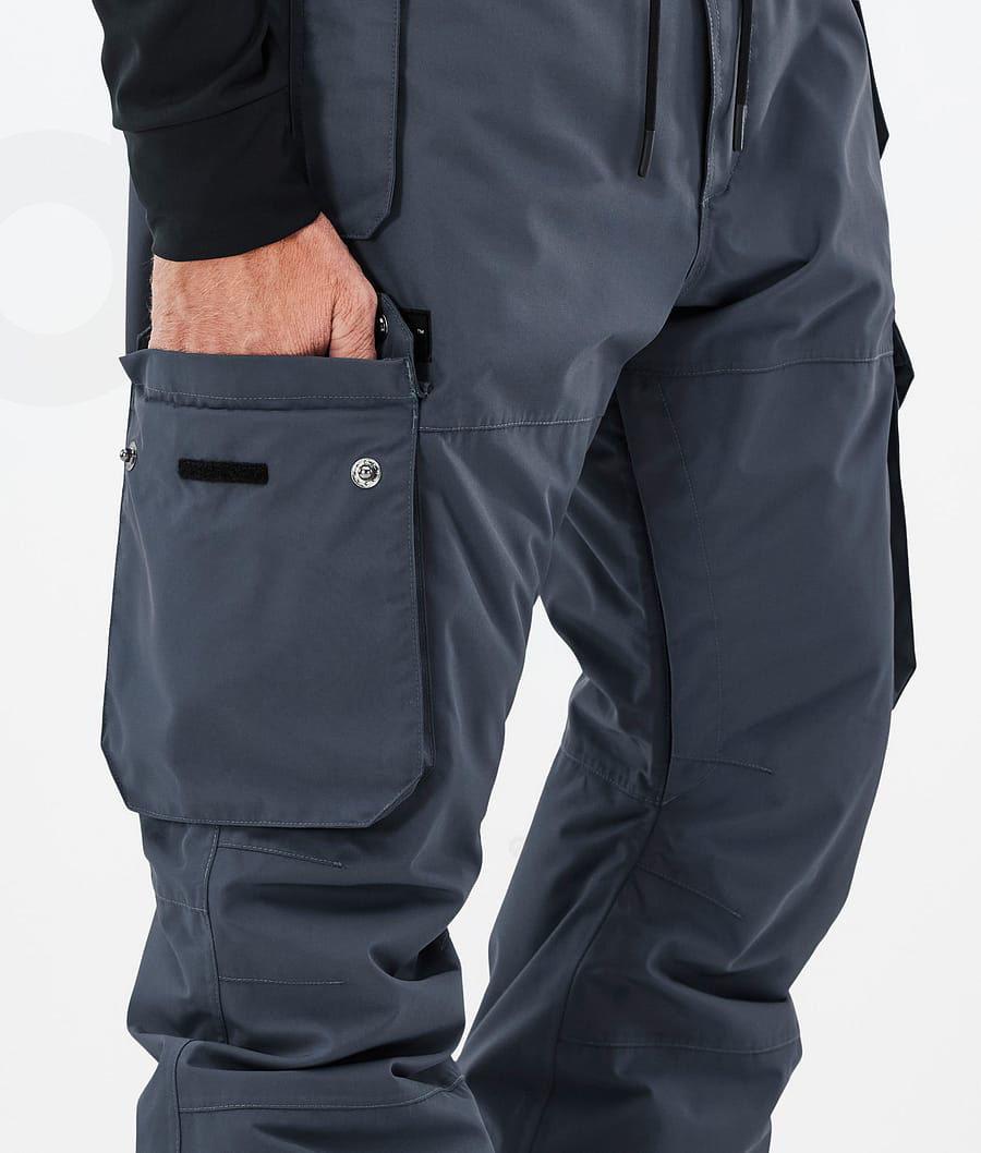 Blue Men's Dope Iconic Snowboard Pants | NZ_D1846