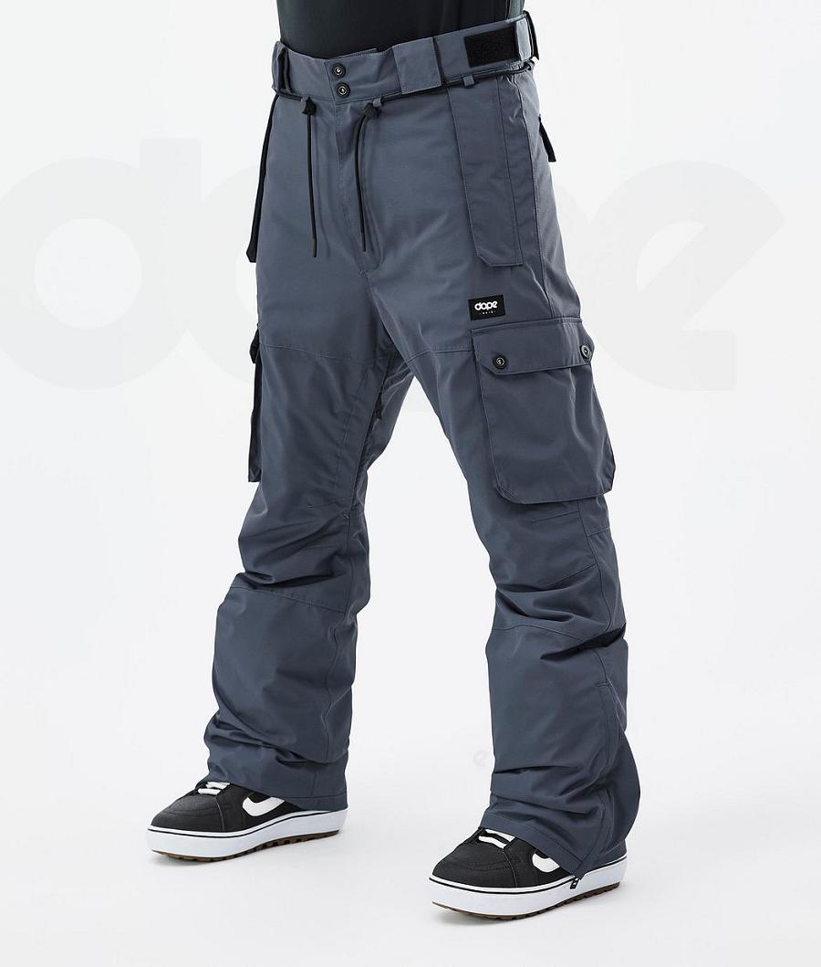 Blue Men\'s Dope Iconic Snowboard Pants | NZ_D1846