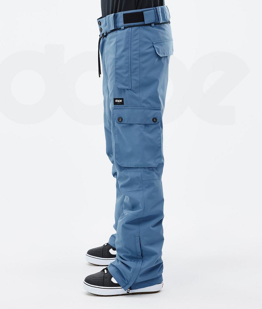 Blue Men's Dope Iconic Snowboard Pants | NZ_D2289