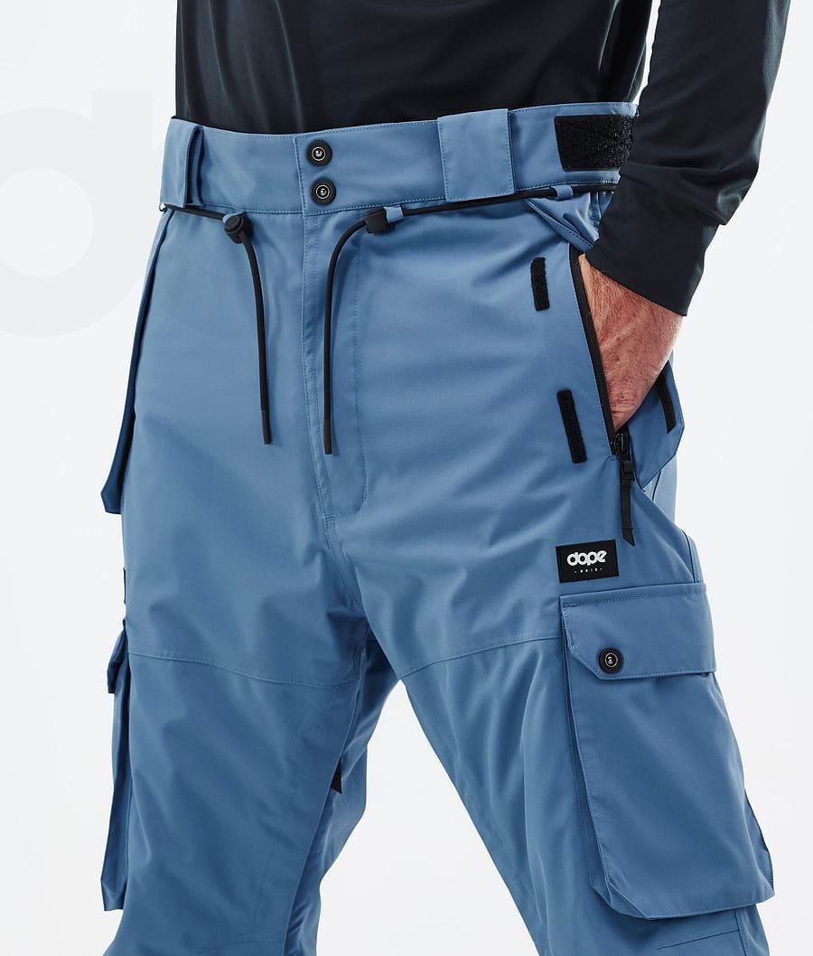 Blue Men's Dope Iconic Snowboard Pants | NZ_D2289