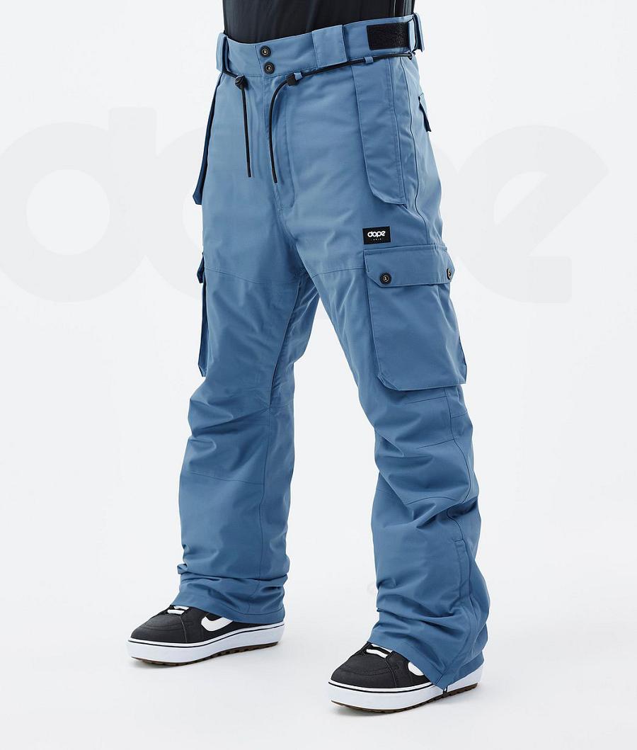 Blue Men\'s Dope Iconic Snowboard Pants | NZ_D2289
