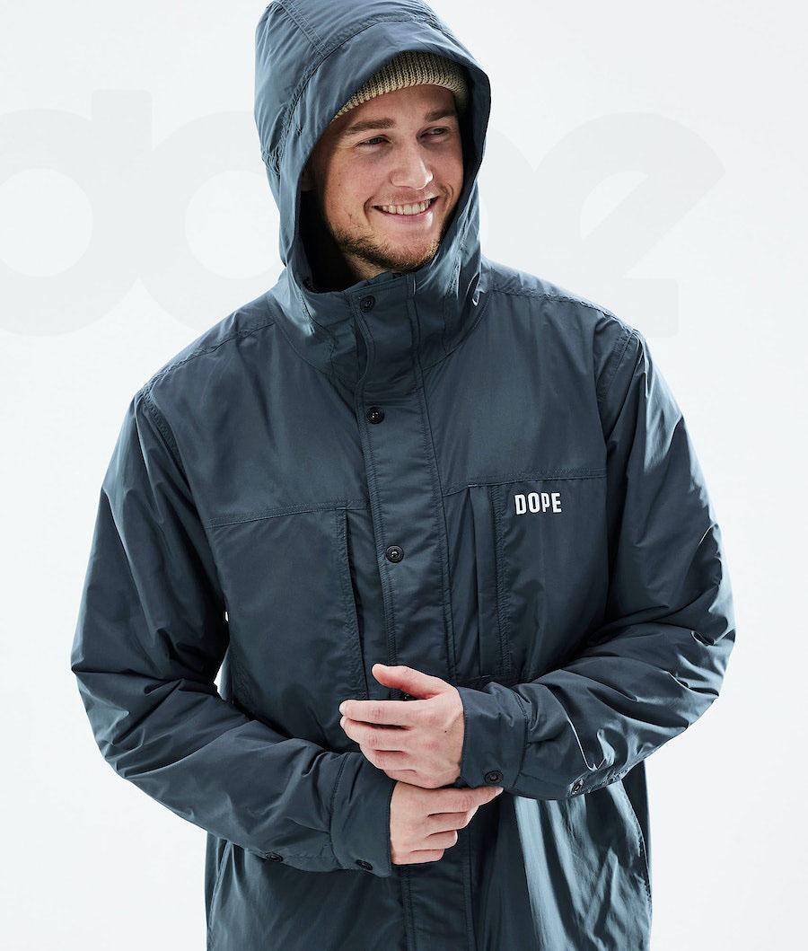 Blue Men's Dope Insulated Outdoor Jackets | NZ_D1018
