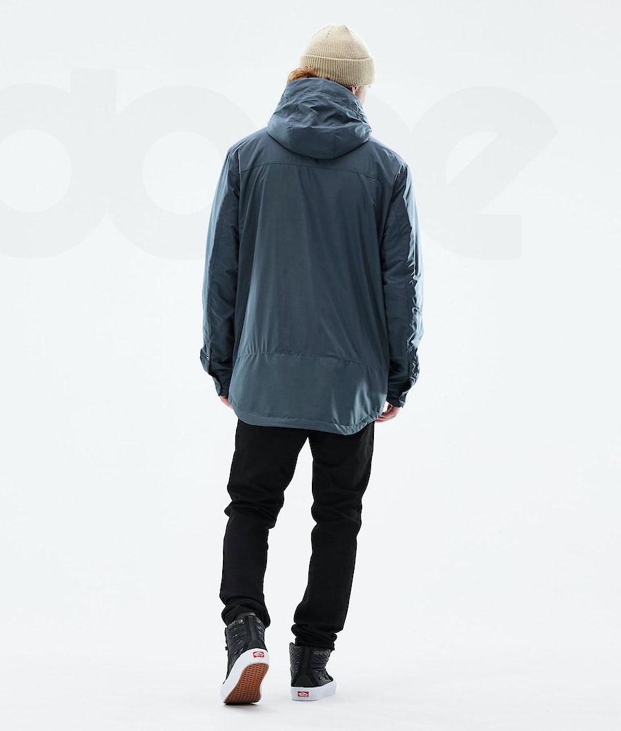 Blue Men's Dope Insulated Outdoor Jackets | NZ_D1018