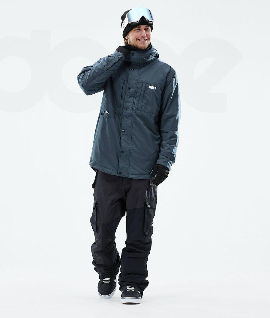 Blue Men's Dope Insulated Snowboard Jackets | NZ_D1236