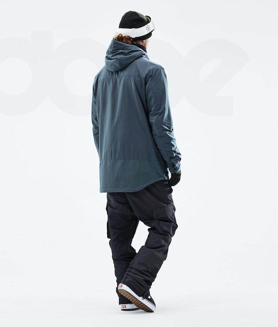 Blue Men's Dope Insulated Snowboard Jackets | NZ_D1236