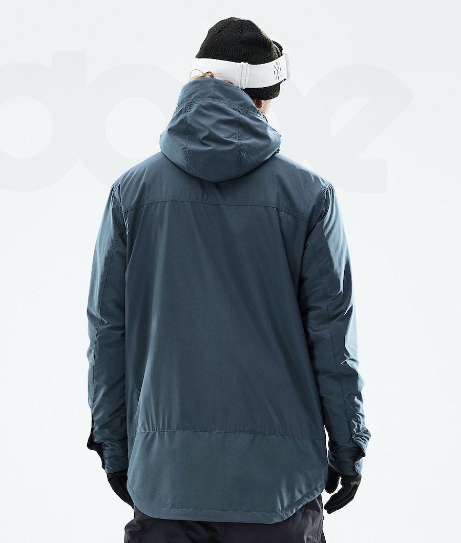 Blue Men's Dope Insulated Snowboard Jackets | NZ_D1236